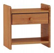 Konferenčný stolík nočný stolík drevený 1S jelša MDR