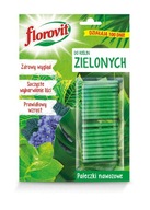 NAWOZOWE PAŁECZKI DO ROŚLIN ZIELONYCH 20g FLOROVIT