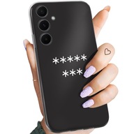 Zadný Kryt Hello Case pre SAMSUNG GALAXY A55 5G Puzdro s potlačou,farba antracitové písmená a číslice písmená