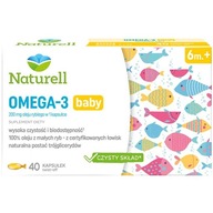 Naturell Omega-3 baby tran pre deti twist-off 40