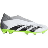 40 2/3 Buty piłkarskie adidas Predator Accuracy.3 Laceless FG biało-szare G