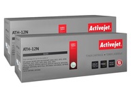 2X TONER ACTIVEJET 12A Q2612A DO HP LASERJET 1010 1018 1020 1022 2300 STRON