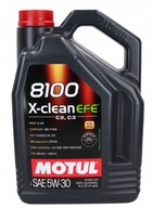 Motorový olej Motul 8100 X-Clean EFE 5 l 5W-30