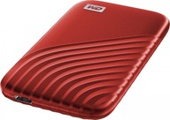 Dysk przenośny WD My Passport SSD 1TB czerwony