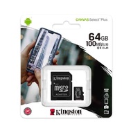 3× KINGSTON MEMÓRIAKÁRTYA 64GB MICRO SD XC CLASS 10