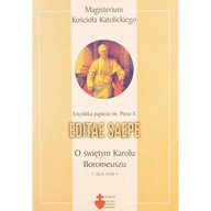 Encyklika - o Św. Karolu Boromeuszu - Editae Saepe - Pius X