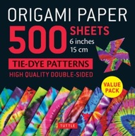 Origami Paper 500 sheets Tie-Dye Patterns 6 (15