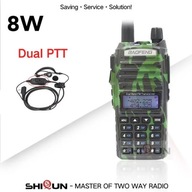 Baofeng Uv 82 8W Walkie Talkie Ham Radio daleki zasięg podwójny Ptt 10 Km