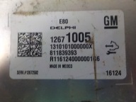OPEL CORSA E computer control unit 12671005 811839393 12672502
