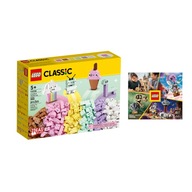 LEGO CLASSIC '11028 - Kreatívna hra s pastelovými farbami + ADRESÁR 2024