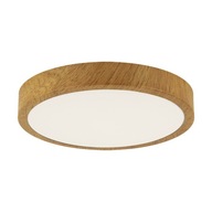 Led plafon kerek fa utánzat 36W tölgy IDEUS
