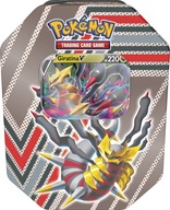Pokémon TCG V Tin plechovka GIRATINA 4 boostery +promo poxy kartové karty