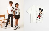 MANGO bluzka t-shirt MYSZKA MIKI Mickey Mouse 152