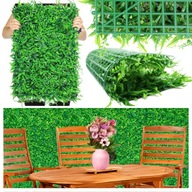 Zelená stena Podložka Panel Rastlinný Umelý Živý Plot Vertikálna záhrada Plot