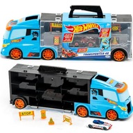 HOT WHEELS SADA 3V1 NÁKLADNÉ AUTO TRANSPORTÉR PRE 14 ÁUT KUFOR+AUTO A ZNAČKY