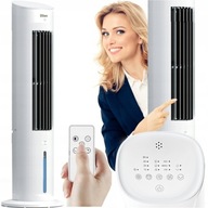 OSZLOPVENTILÁTOR HŰTÉS PÁRÁSÍTÁS AROMATERÁPIA XXL LED TÁVIRÁNYÍTÓ 60W