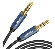 Kabel Przewód audio UGREEN AV112 Jack 3,5 mm - Jack 3,5 mm 3m Niebieski