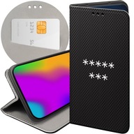 Flipové puzdro Hello Case pre Samsung Galaxy A70 Flipové puzdro Kabura antracitové písmená a číslice písmená
