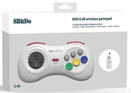 8BitDo M30 2,4G White Ovládač SEGA Mega Drive Mini Switch RPi