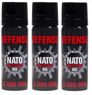 Gaz pieprzowy Nato Defence żel 50 ml 3 szt. ZESTAW