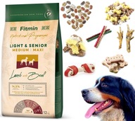 Fitmin Medium Maxi Light Senior Lamb&Beef 12kg + 101 gratis