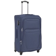 vidaXL 3-częściowy komplet walizek podróżnych, granatowy