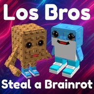 Los Bros v Steal a Brainrot |Brainrot hrá |Roblox|
