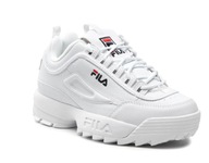 FILA DISRUPTOR MLÁDEŽNÍCKE TOPÁNKY BIELE 38 1ŽHA