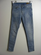 ASOS niebieskie jeansy z lampasami R 26'' 164