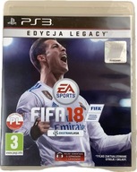 FIFA 18 płyta ideał- komplet PL PS3