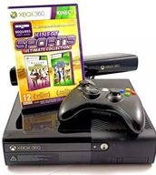 KONSOLA MICROSOFT XBOX 360 4GB + PAD + PUD + KINECT + GRA