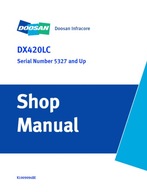 Servisná/obchodná príručka Doosan DX420LC