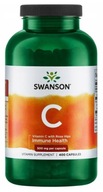 Swanson Vitamín C500 Šípka 400ka Imunita Antioxidant Voľné radikály