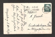 Niemcy, karta pocztowa.