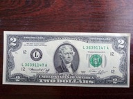 Banknot 2 dolary USA