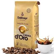 Kawa ziarnista Dallmayr Crema D'oro 1000 g ZŁOTA ARABICA ŚWIEŻA