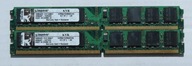 Pamięć 4GB (2x2GB) DDR2 PC2-5300 667MHz KINGSTON