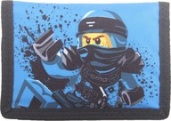 Detská peňaženka LEGO Ninjago Jay modrá