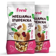 MIESZANKA STUDENCKA 1000G 1KG BAKALIOWA MIX BAKALIE ORZECHY BOGATA PYSZNA