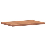 Blat do stołu, 60x40x2,5 cm, prostokątny, lite drewno bukowe