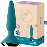 SATISFYER Plug-ilicious 1 korek analny sterowany aplikacją Dark Green