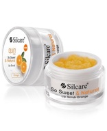 Silcare Quin So Sweet & Natural Lip Scrub peeling do ust Orange 15g P1