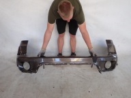 BMW X5 E70 LCI LIFT 10-13 bumper rear part rear PDC
