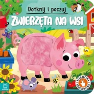 Książeczka sensoryczna Zwierzęta na wsi / Aksjomat