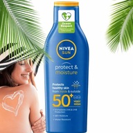 NIVEA Sun Protect & Moisture nawilżający balsam do opalania SPF50 200ml