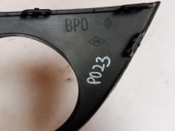 grid of a bumper left front RENAULT CLIO III 01040285004 05-12