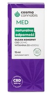 Olejek konopny Cosma Cannabis Naturalna odporność 15 ml