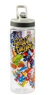 BIDON ZE SŁOMKĄ STREET GRAFFITI 600ml STRIGO SSC125