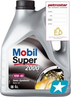 MOBIL SUPER 2000 X1 10W40 4L