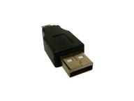 Adapter USB 2.0 wtyk A- wtyk mini USB